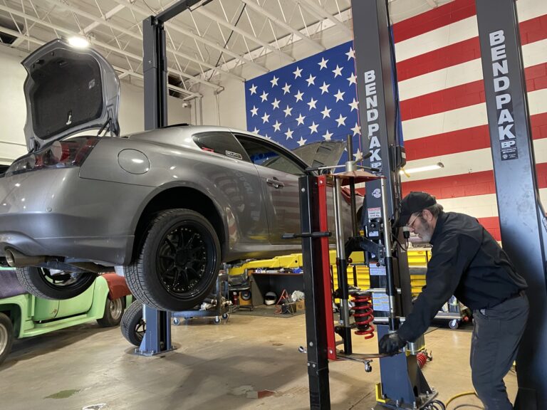 Lowering kit installation 768x576